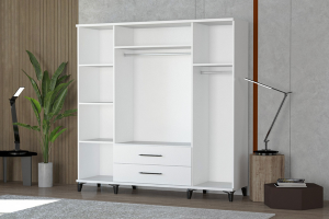 TAMAMLAYICI MOBİLYALAR AYAKKABILIK PORTMANTO STİLL 4 KAPAKLI