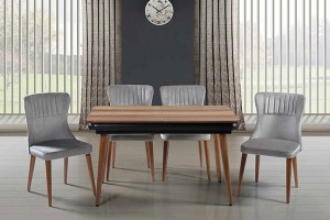 MUTFAK MASA TAKIMI MORINO CEVİZ 