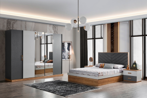 YATAK ODASI TAKIMI ASYA SÜRGÜ KAPAKLI