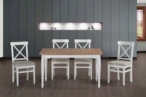 MUTFAK MASA TAKIMI RUSTİK CEVİZ