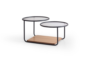 ORTA SEHPA QUANTO BLACK BRASS