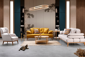 OTURMA GRUPLARI KOLTUK TAKIMI ALYONA AHŞAP