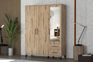 TAMAMLAYICI MOBİLYALAR AYAKKABILIK PORTMANTO STİLL 3 KAPAKLI